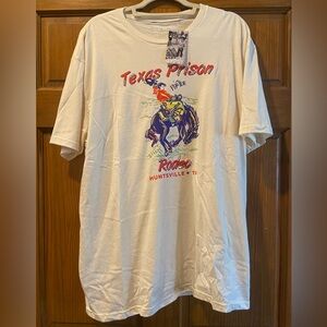 NWT! Texas Prison Rodeo Graphic T-Shirt
